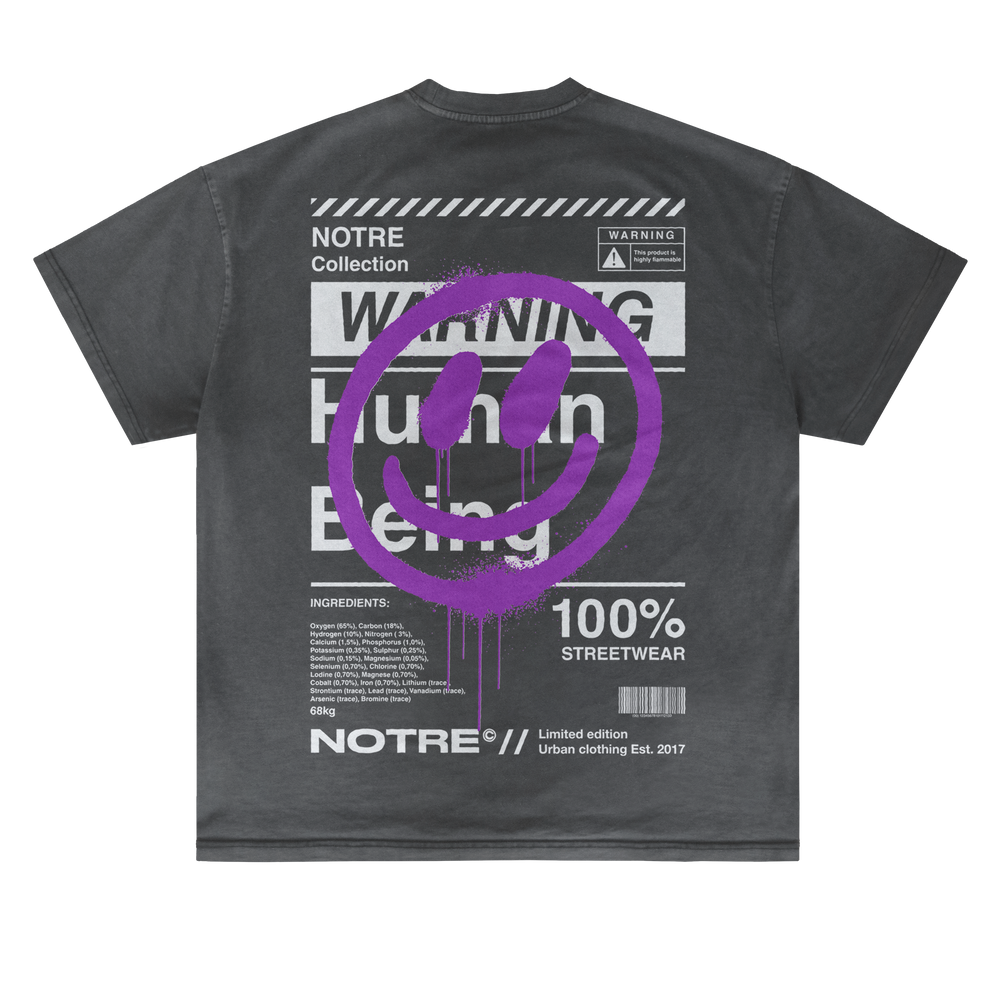 T-shirt Notre Human Being 24H EXPRESS SHIPMENT