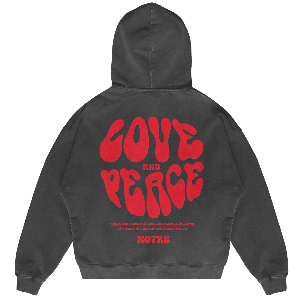 Felpa Hoodie Notre Love & Peace 24H EXPRESS SHIPMENT