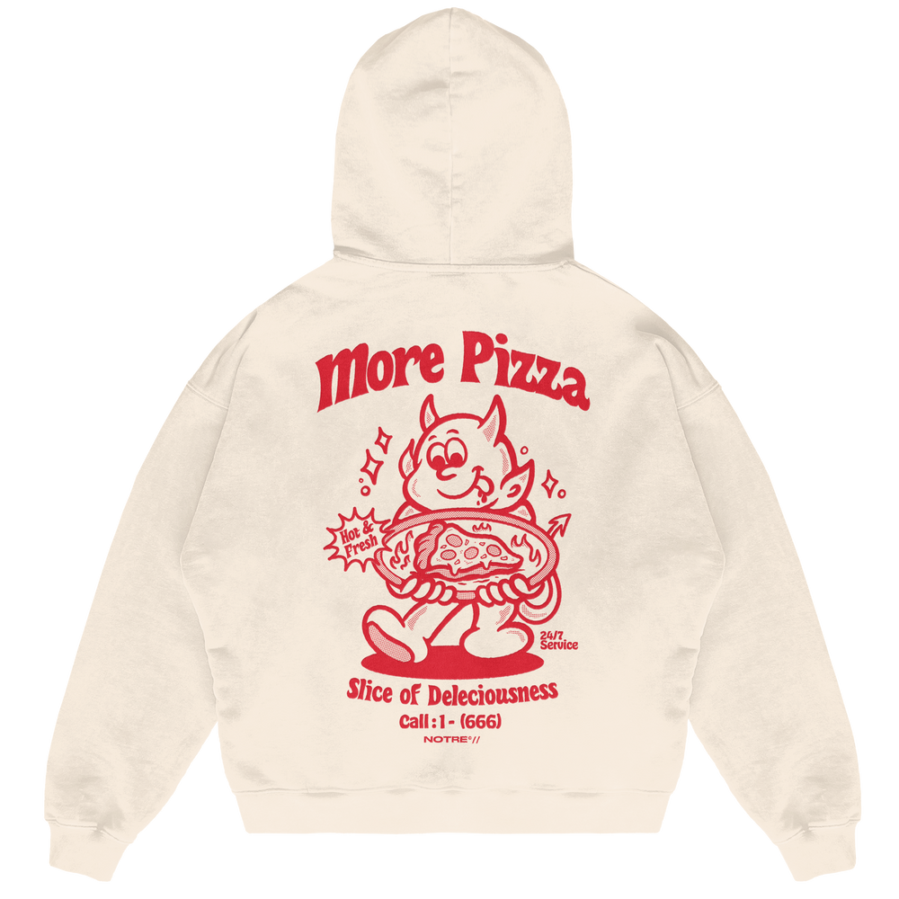 Felpa Hoodie Notre More Pizza 666 24H EXPRESS SHIPMENT