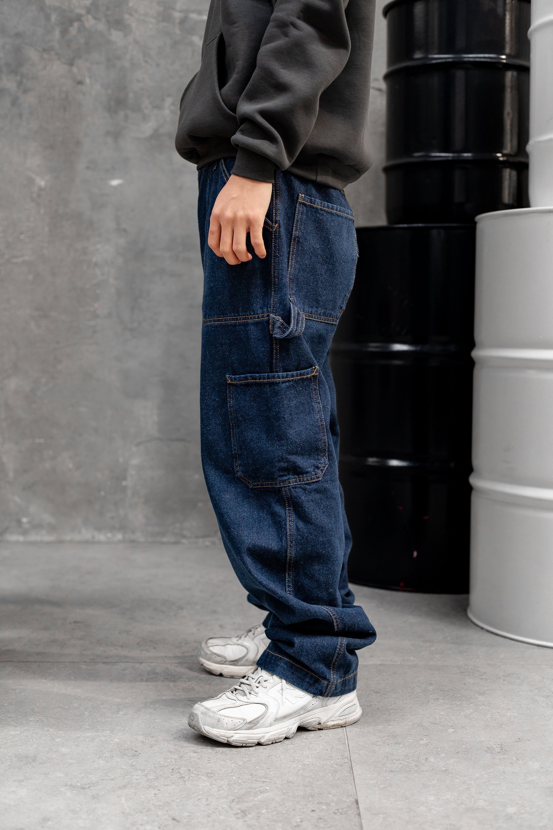 Notre Denim Pants Carpenter Blue 24H EXPRESS SHIPMENT - not for resale