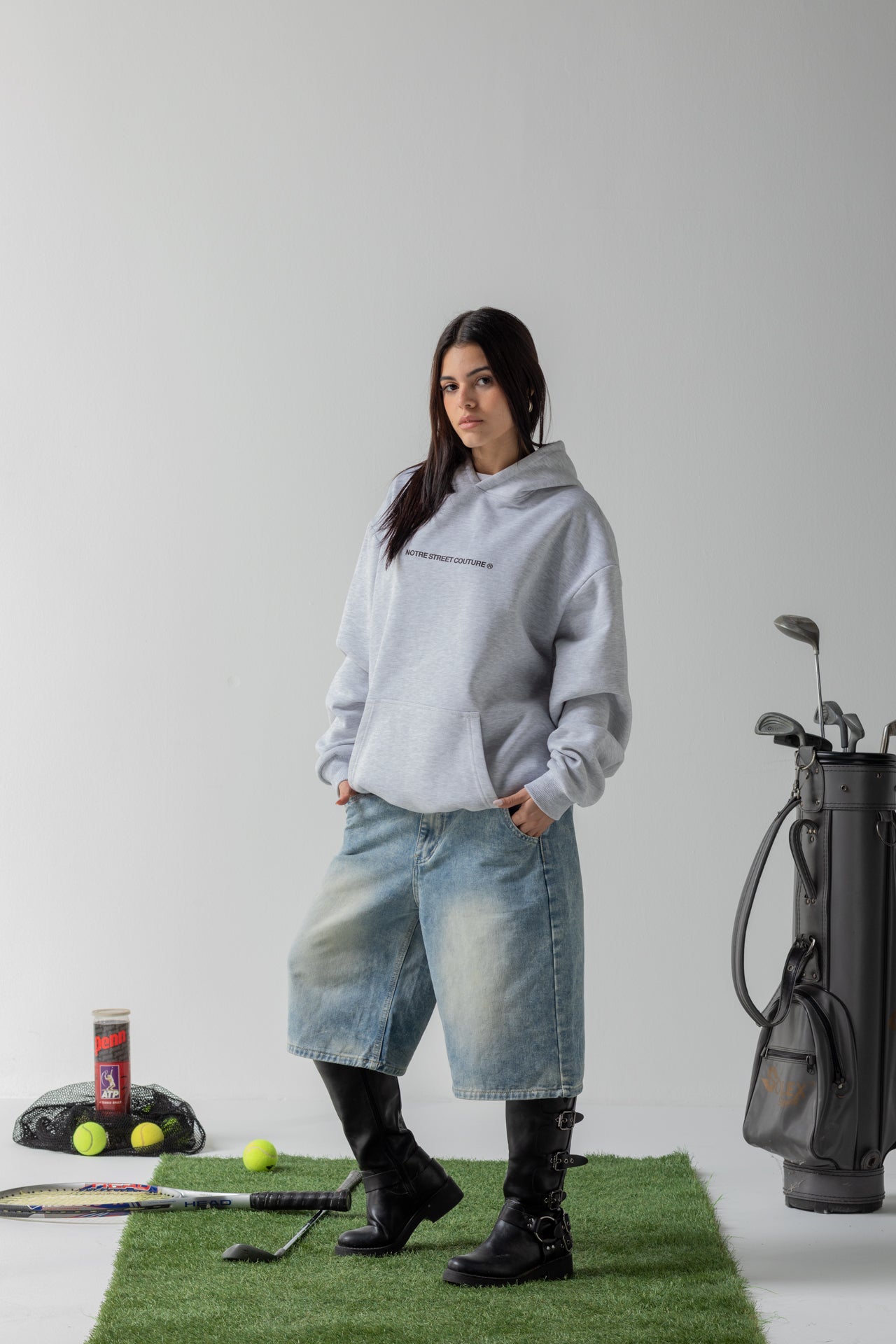 Felpa Hoodie Notre Street Couture 2024 24H EXPRESS SHIPMENT - not for resale