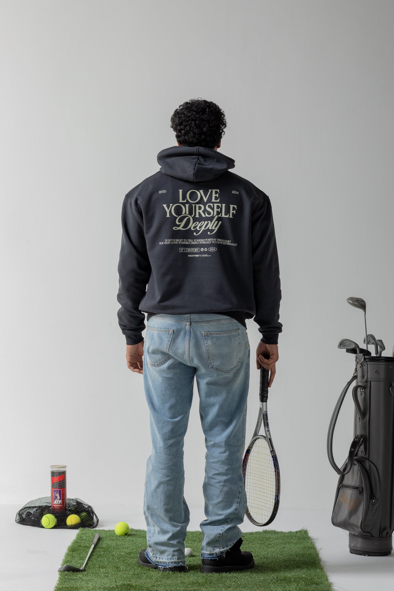 Felpa Hoodie Notre Love Yourself W24 24H EXPRESS SHIPMENT