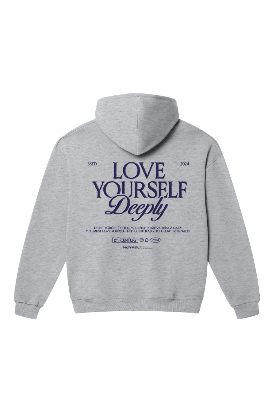 Zip Hoodie  Notre Love Yourself W24 24H EXPRESS SHIPMENT