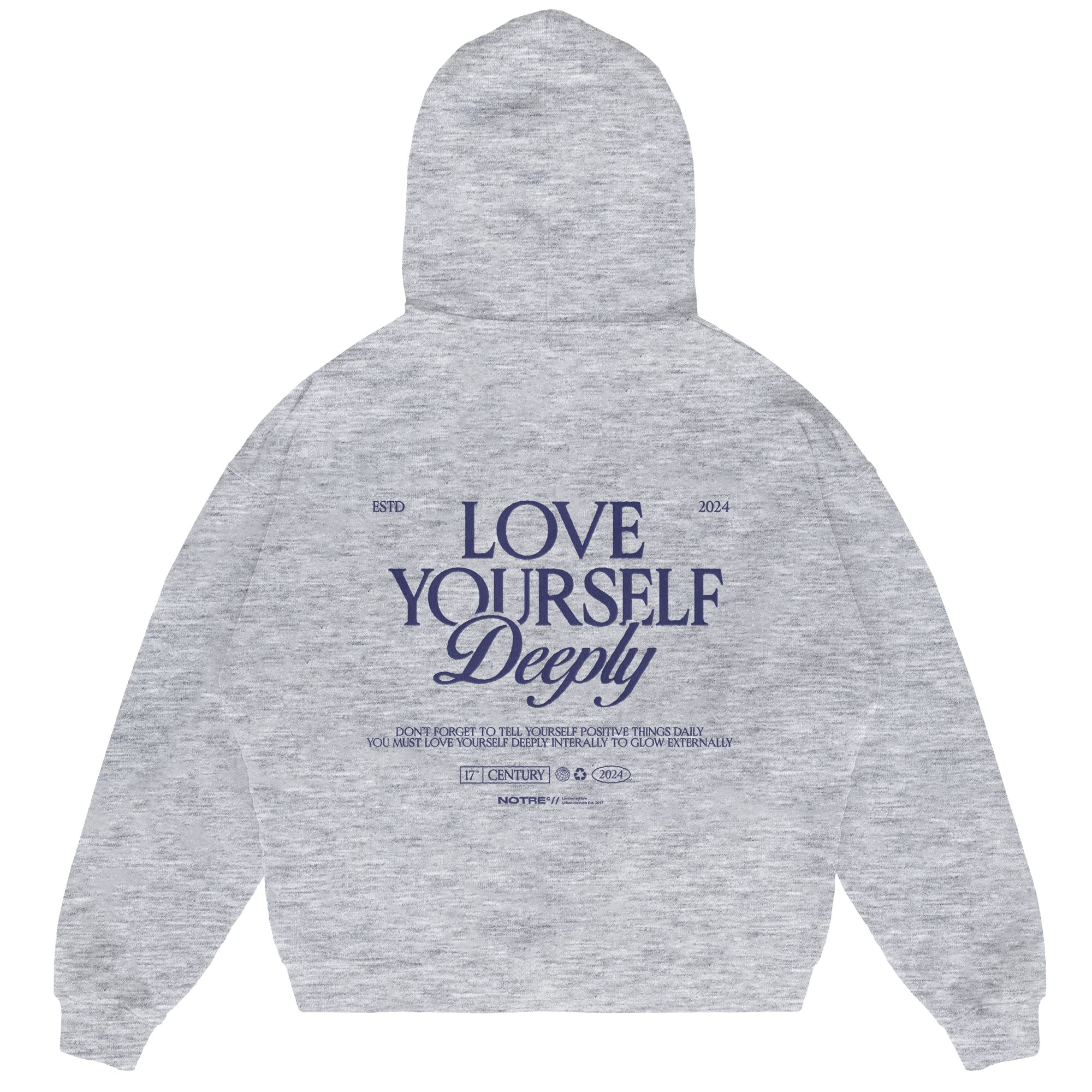 Felpa Hoodie Notre Love Yourself W24 24H EXPRESS SHIPMENT