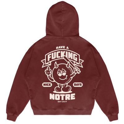 Felpa Hoodie Notre Fu*king Day 24H EXPRESS SHIPMENT