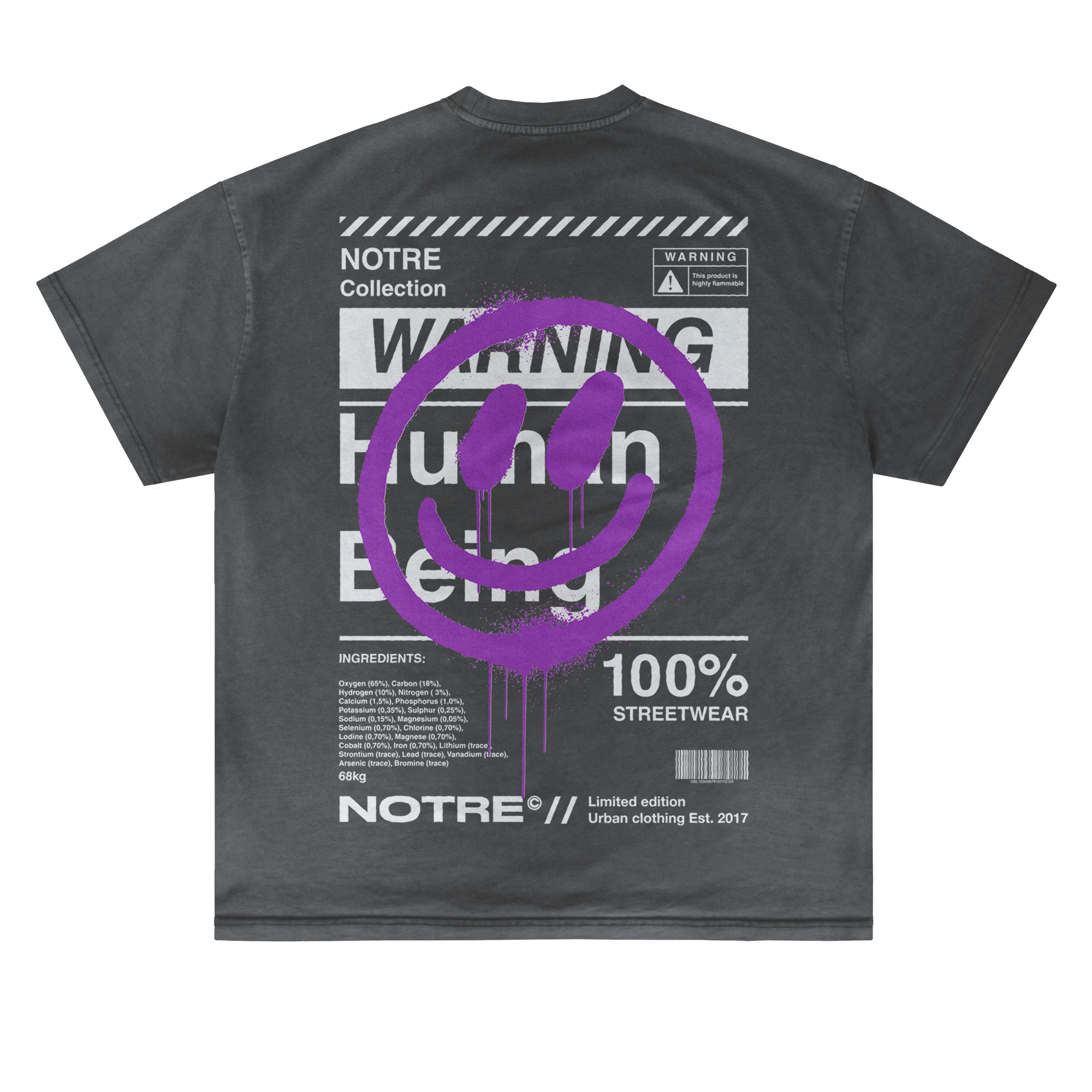 T-shirt Notre Human Being 24H EXPRESS SHIPMENT