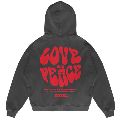 Felpa Hoodie Notre Love & Peace 24H EXPRESS SHIPMENT