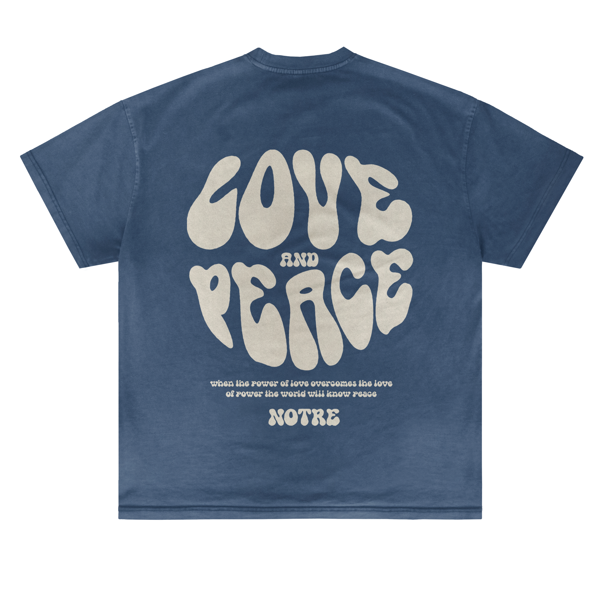 T-shirt Notre Love & Peace 2024 24H EXPRESS SHIPMENT