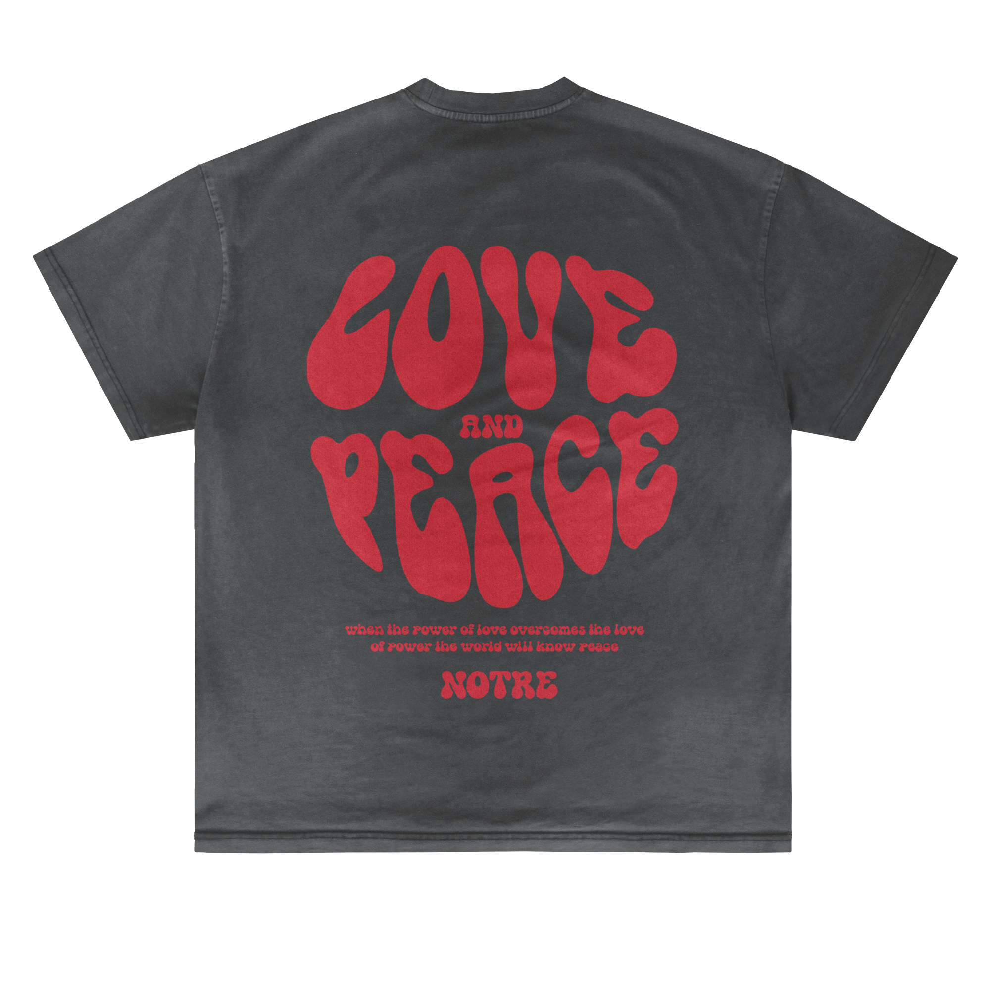 T-shirt Notre Love & Peace 24H EXPRESS SHIPMENT