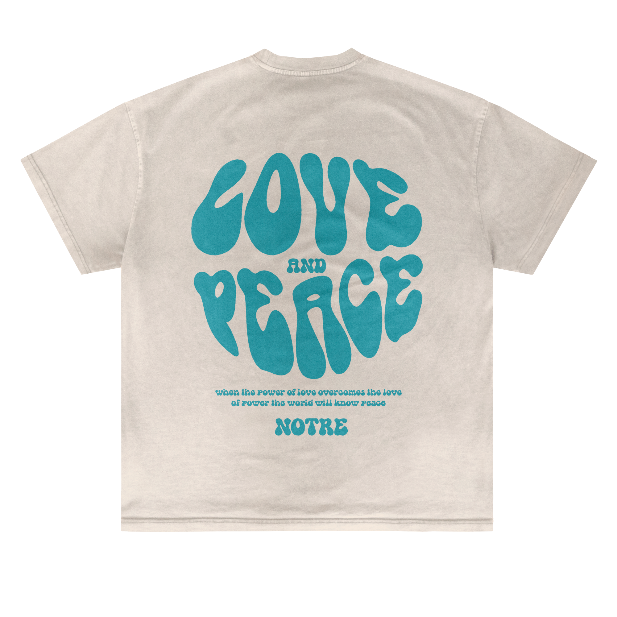 T-shirt Notre Love & Peace 2024 24H EXPRESS SHIPMENT