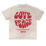 T-shirt Notre Love & Peace 24H EXPRESS SHIPMENT