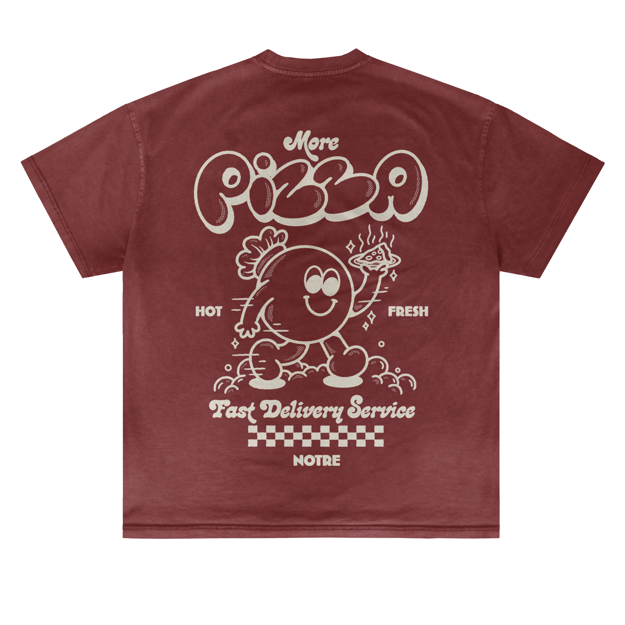 T-shirt Notre More Pizza 24H EXPRESS SHIPMENT