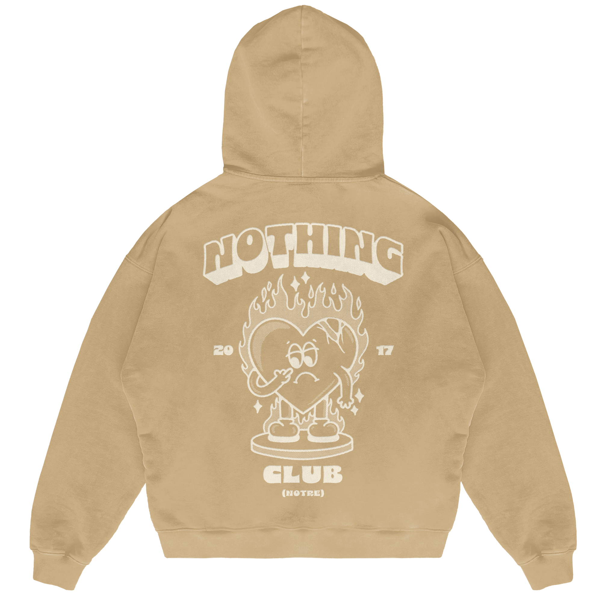 Felpa Hoodie Notre Nothing Club 24H EXPRESS SHIPMENT - not for resale