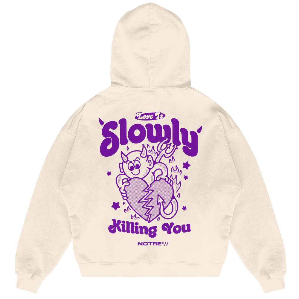 Felpa Hoodie Notre Slowly 24H EXPRESS SHIPMENT