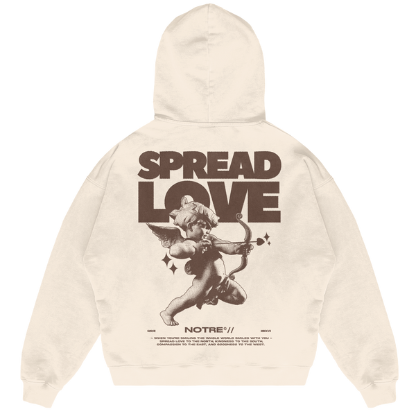 Felpa Hoodie Notre Spread Love 24H EXPRESS SHIPMENT