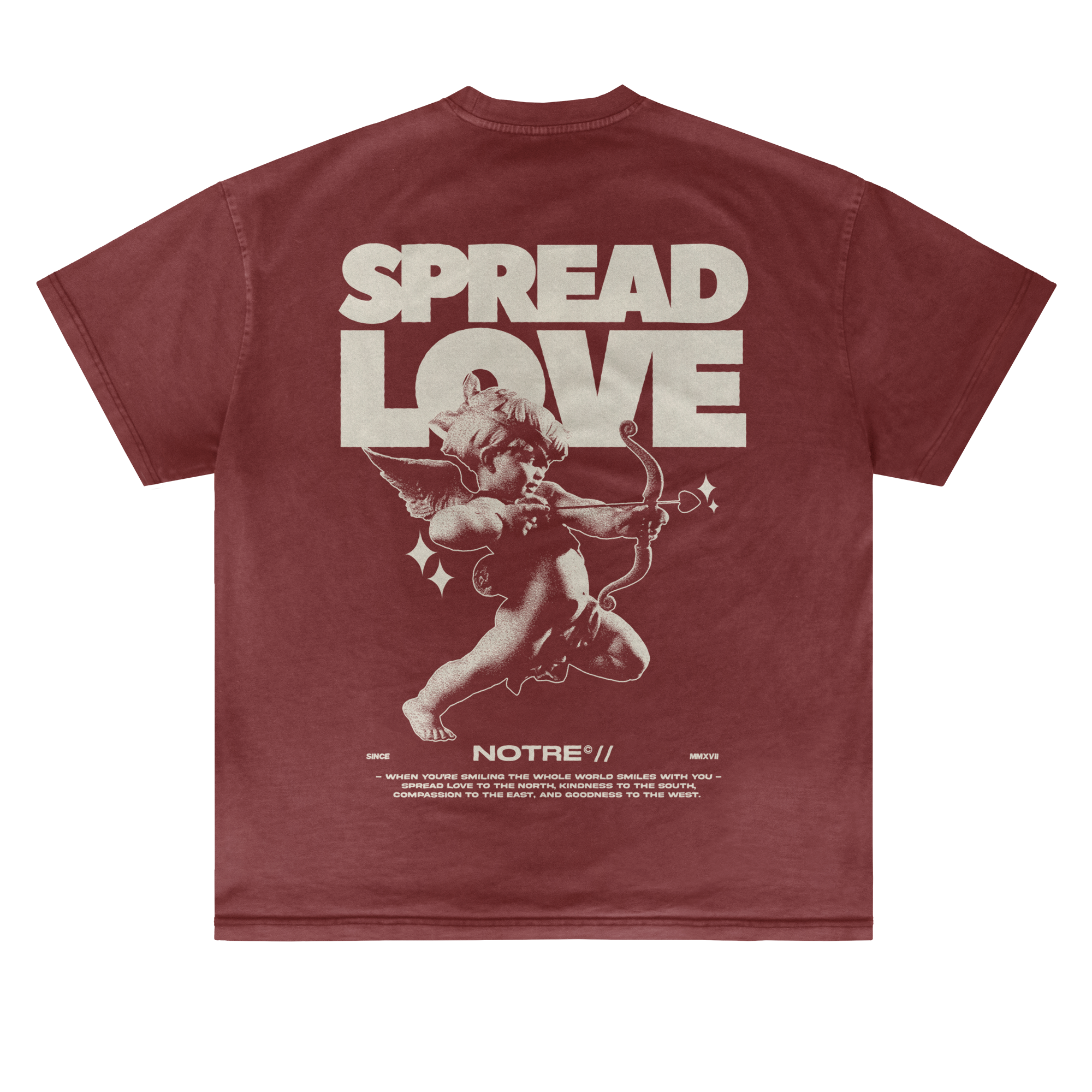 T-shirt Notre Spread Love 24H EXPRESS SHIPMENT