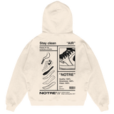 Felpa Hoodie Notre Stay Clean 24H EXPRESS SHIPMENT