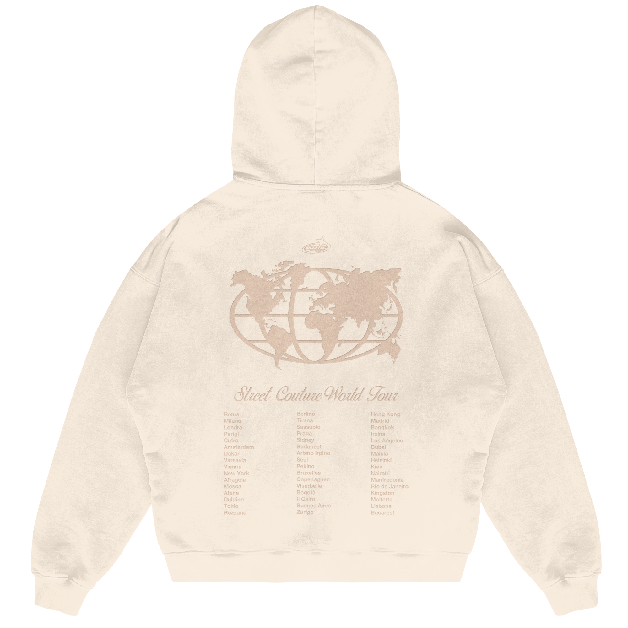 Felpa Hoodie Notre World Tour 24H EXPRESS SHIPMENT - not for resale