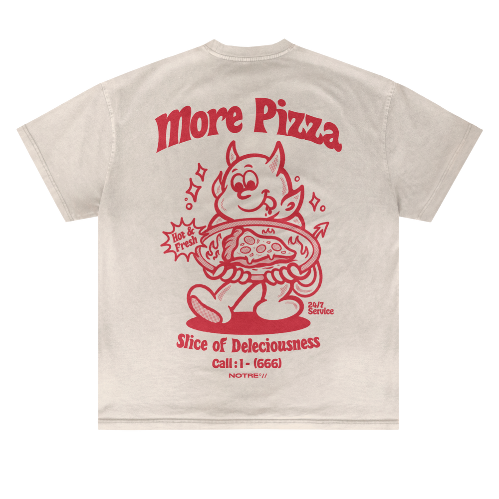 T-shirt Notre More Pizza 666 24H EXPRESS SHIPMENT