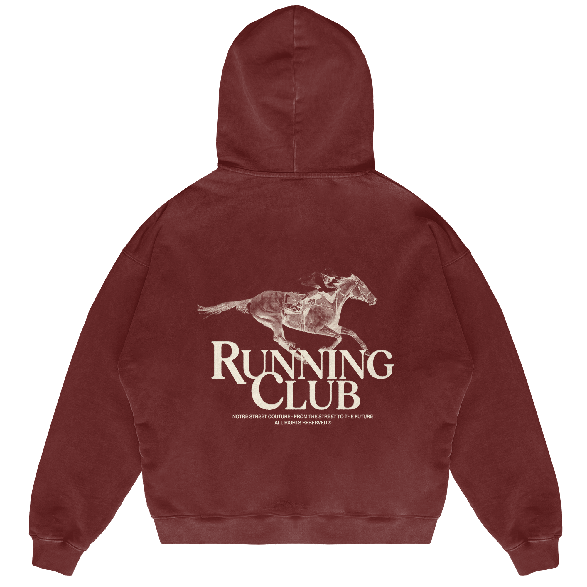 Felpa Hoodie Notre Running Club W24 24H EXPRESS SHIPMENT