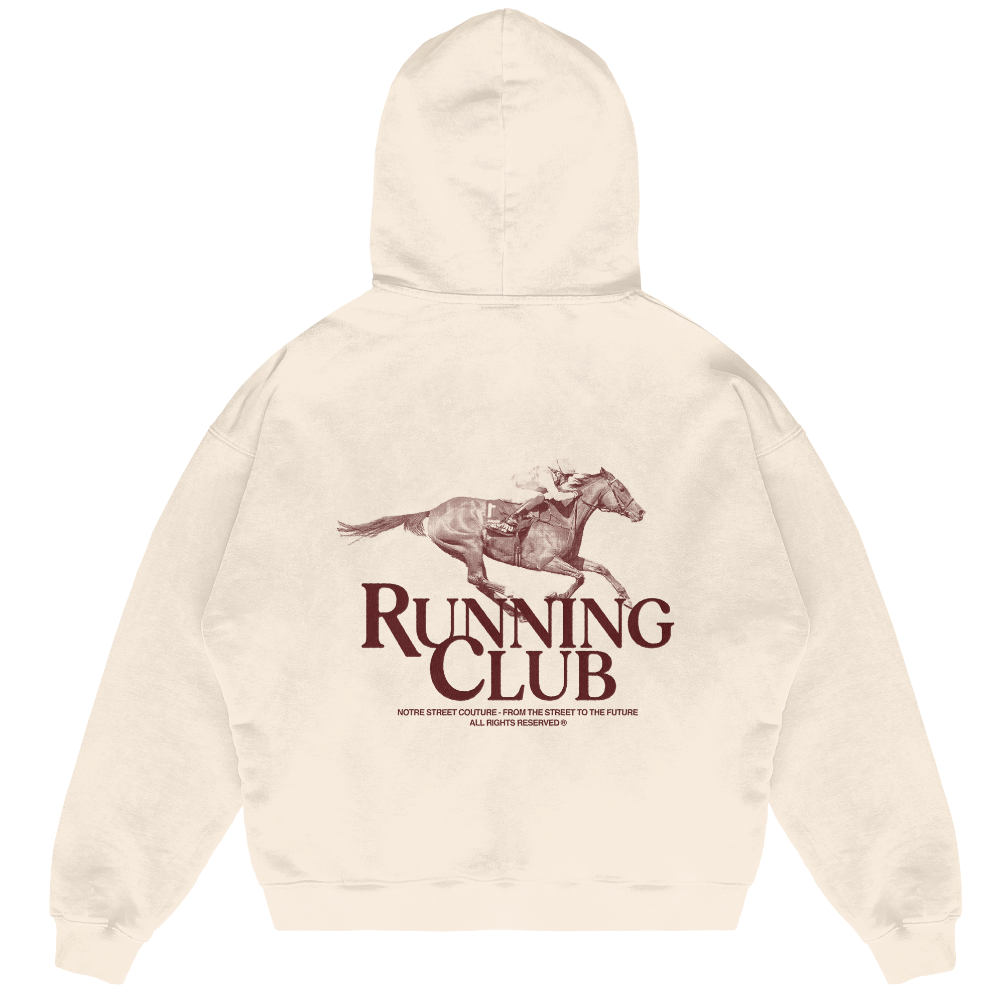 Felpa Hoodie Notre Running Club W24 24H EXPRESS SHIPMENT