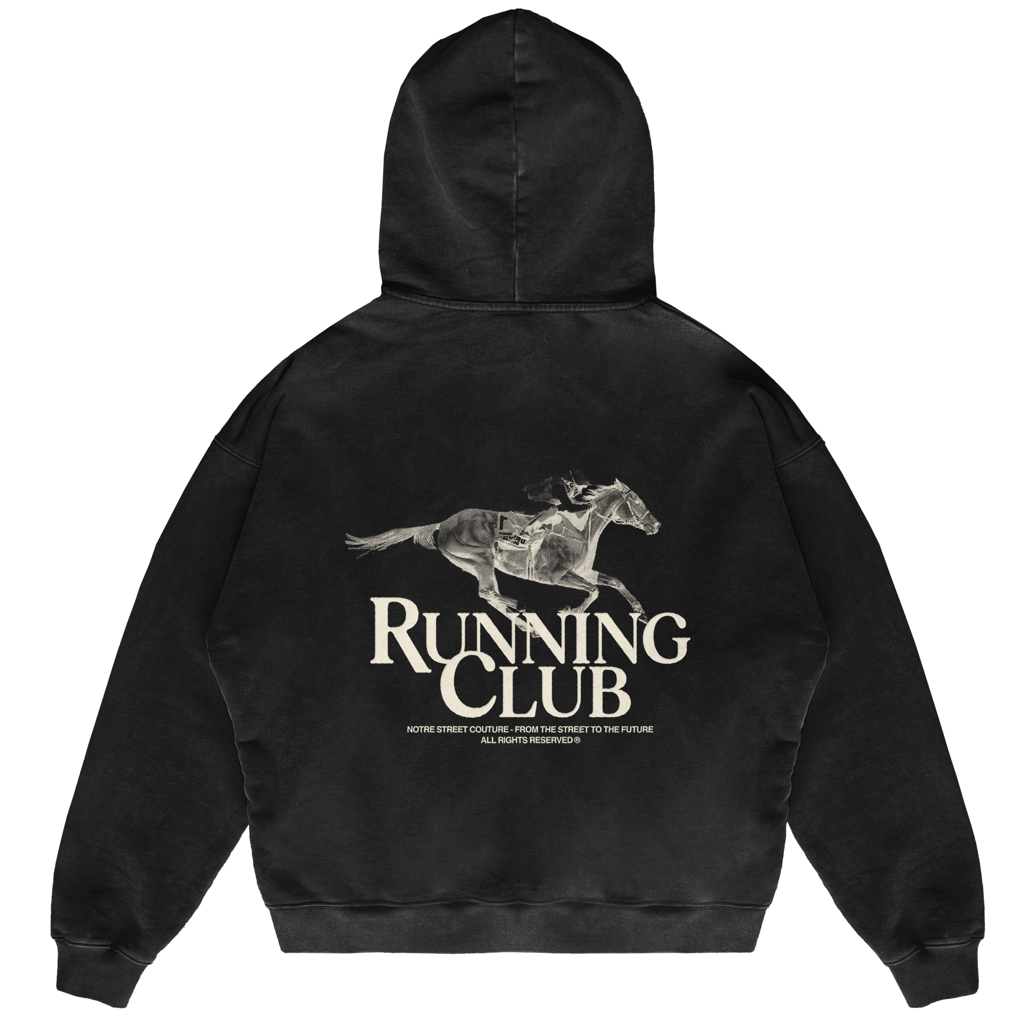 Felpa Hoodie Notre Running Club W24 24H EXPRESS SHIPMENT