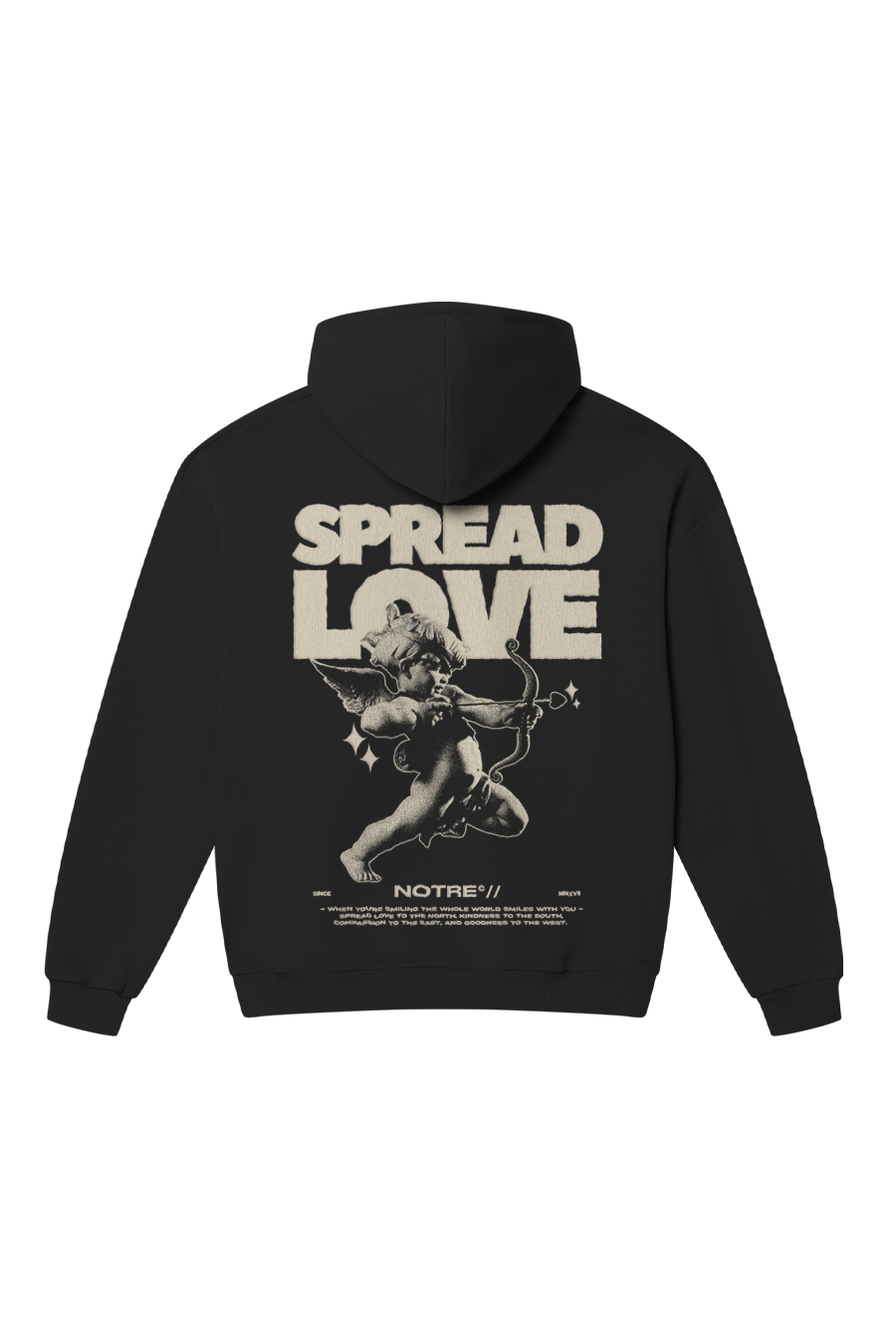 Zip Hoodie  Notre Spread Love 24H EXPRESS SHIPMENT