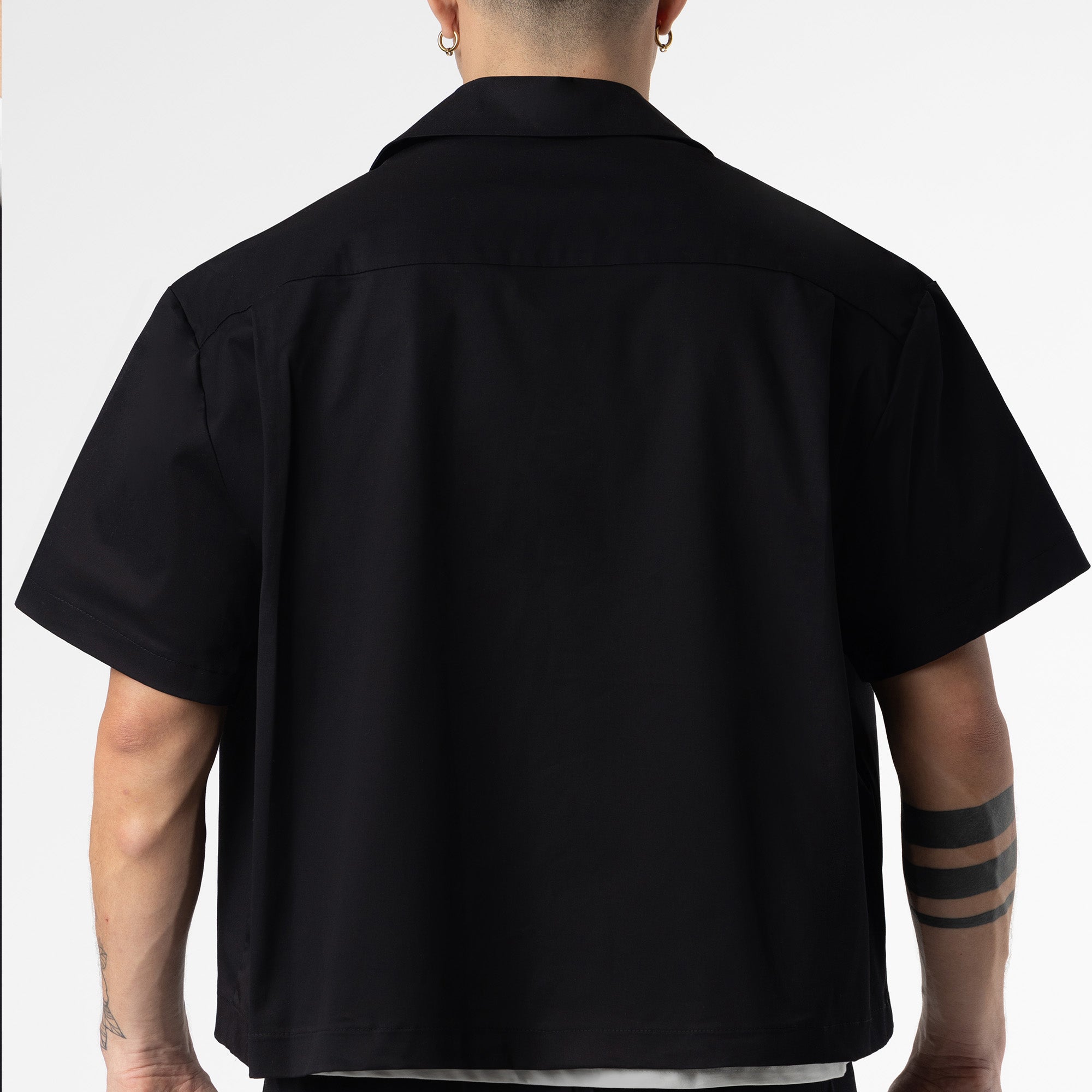 Shirt boxy fit Notre 205Gsm Black