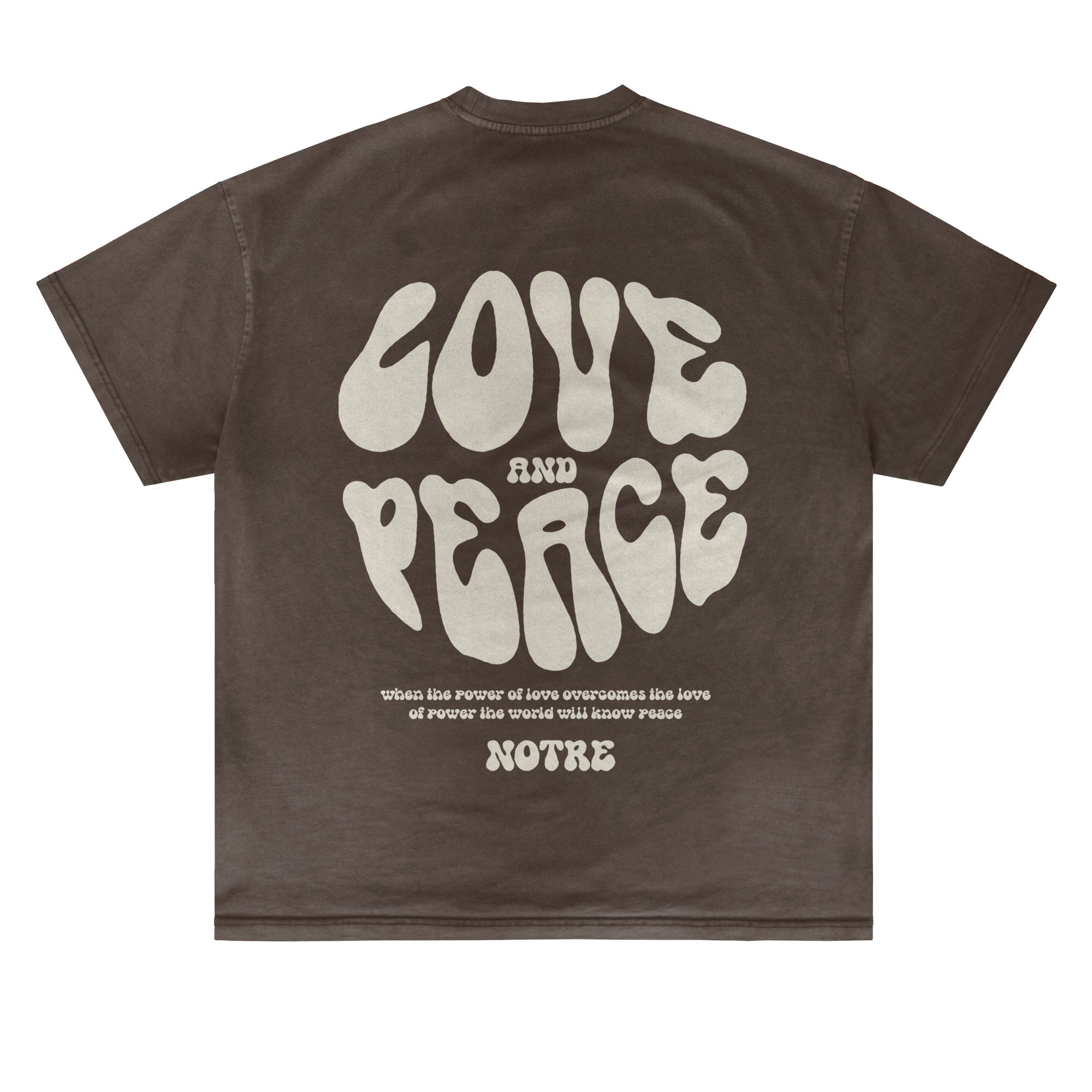 T-shirt Notre Love & Peace 2024 24H EXPRESS SHIPMENT